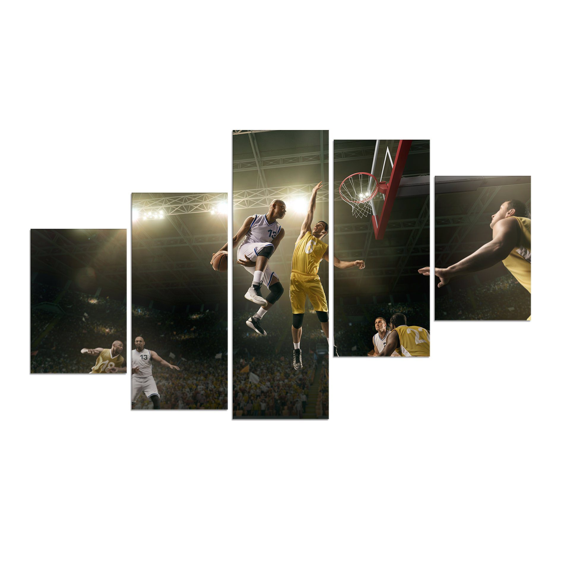 Placas Decorativas MDF Esportes Basquete