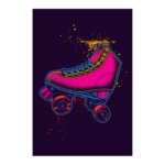 Placa Decorativa Patins Hobby 20x30cm
