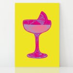 Placa Decorativa Cozinha Bebidas Drink 01 30x40cm