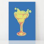 Placa Decorativa Cozinha Bebidas Drink 03 20x30cm