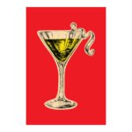 Placa Decorativa Cozinha Bebidas Drink 04 30x40cm