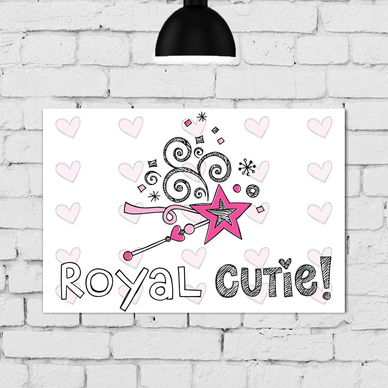 Placa Decorativa para Quarto de Menina Princesa Varinha