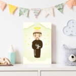 Placa Decorativa MDF São Francisco Santo Padroeiro 30x40cm