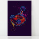 Placa Decorativa Video Game Hobby 30x40cm