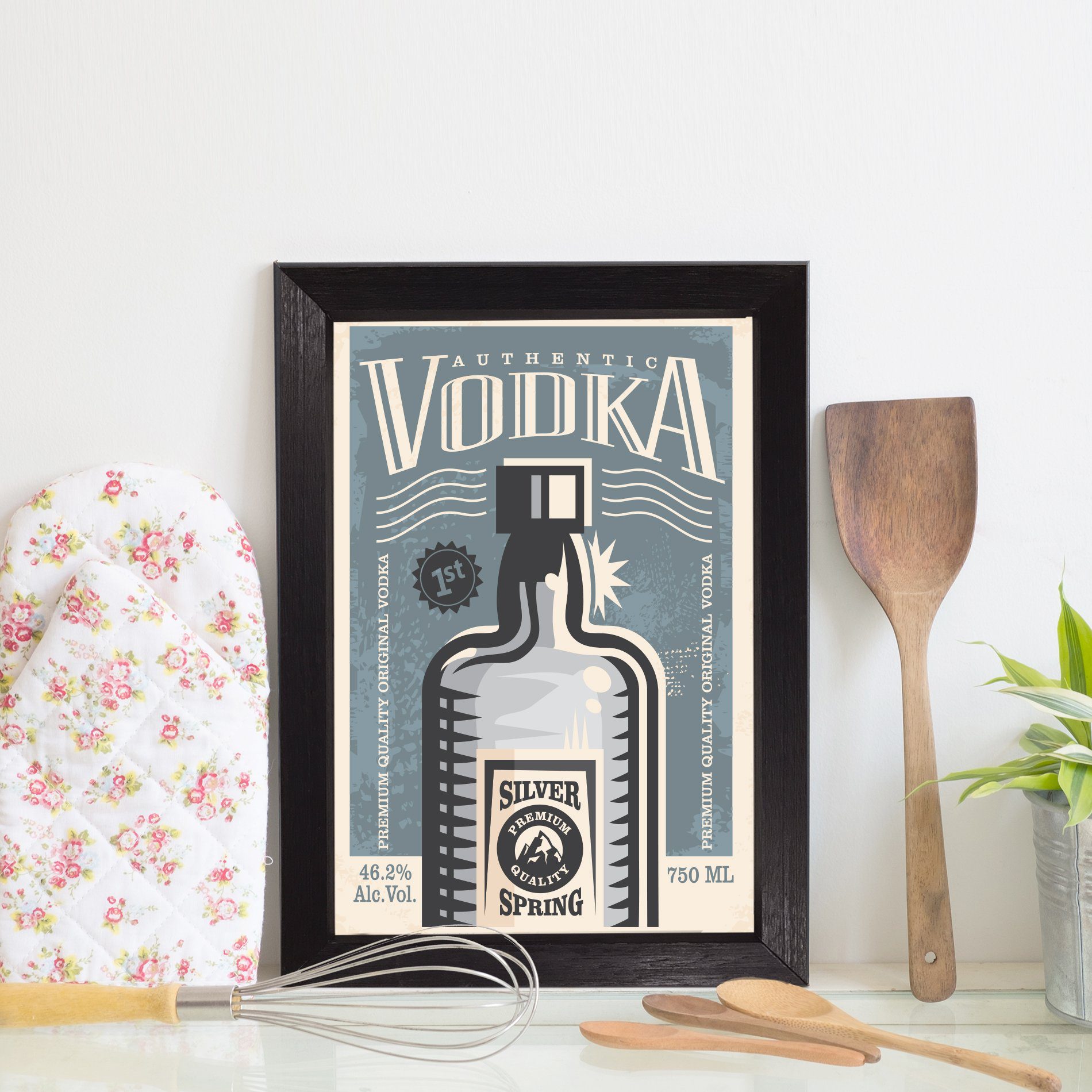 Quadro Bebida Vodka