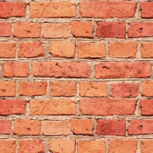 Papel de Parede Tijolinho Vermelho Texturizado