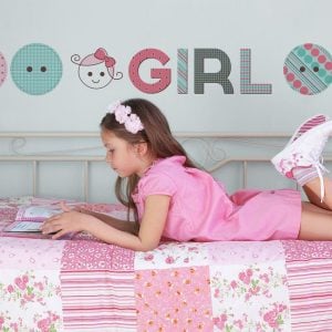 Adesivo de Parede Girl
