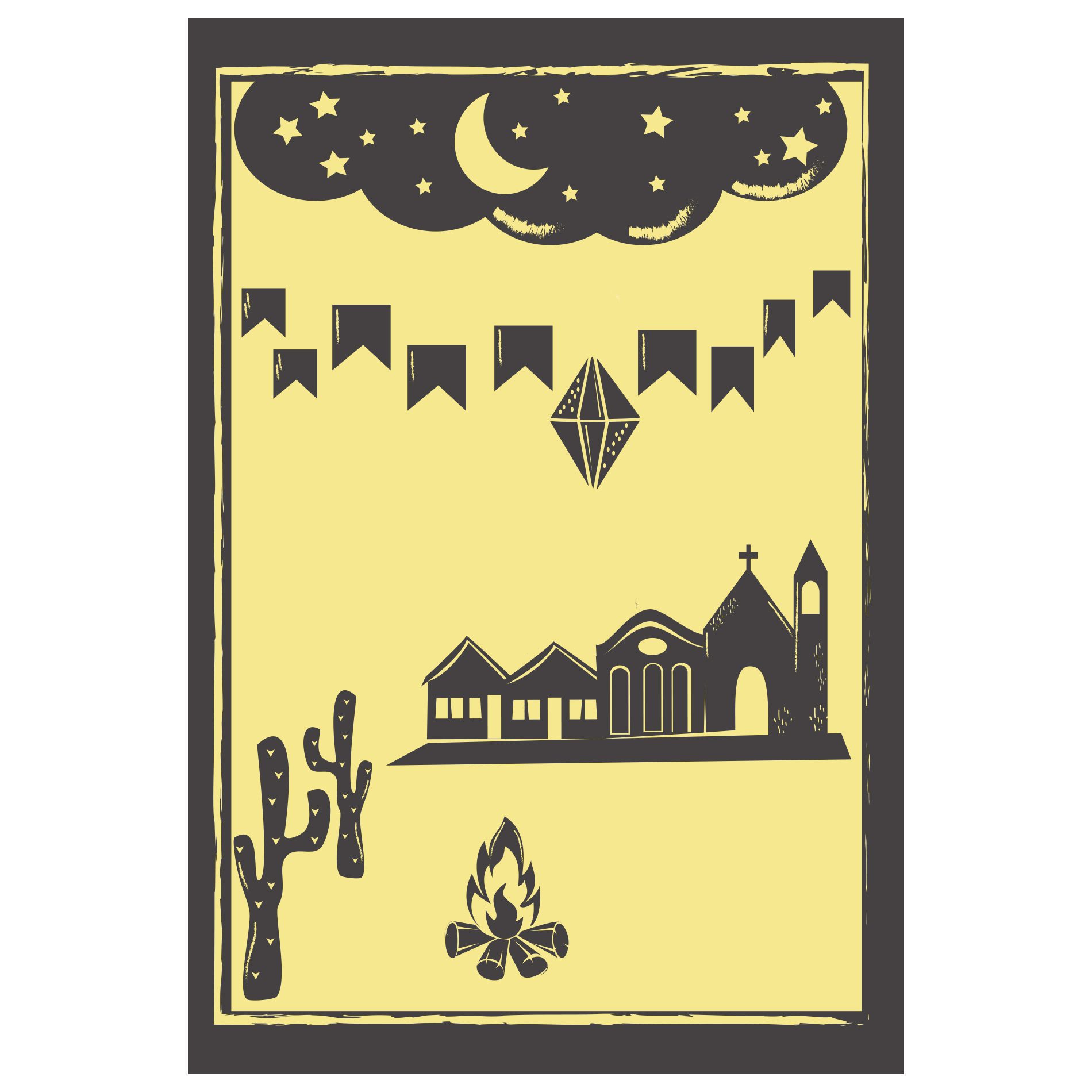 Placa Decorativa MDF Festa de São João