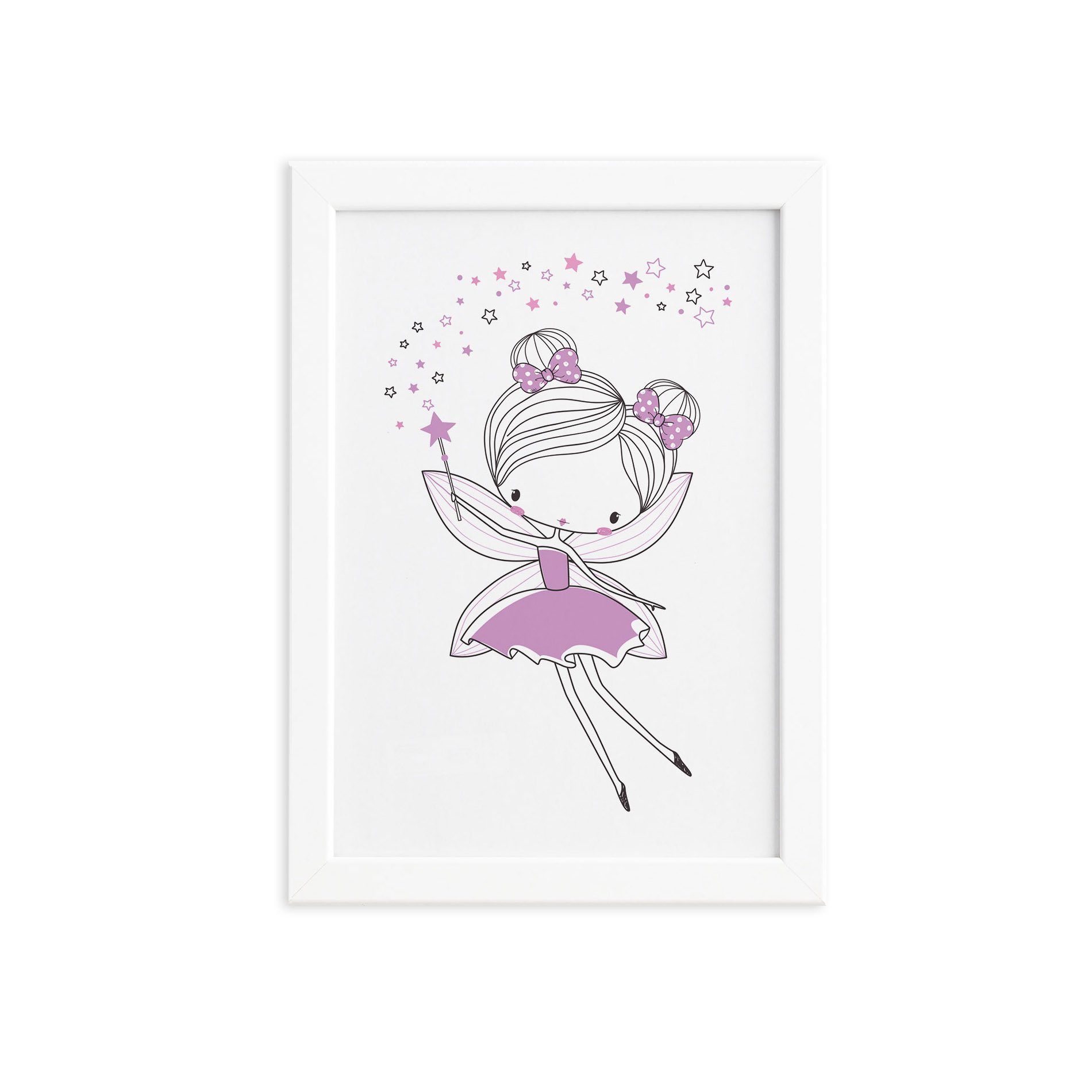 Quadro Quarto de Menina Fada
