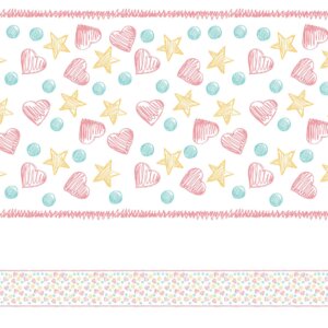Faixa Decorativa Infantil Adesiva Coração