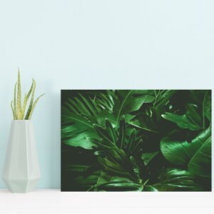 Placa Decorativa MDF Folhagem Folha 4 20x30cm