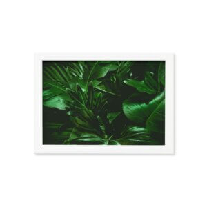 Quadro Decorativo Costela de Adão Moldura Branca 22x32cm