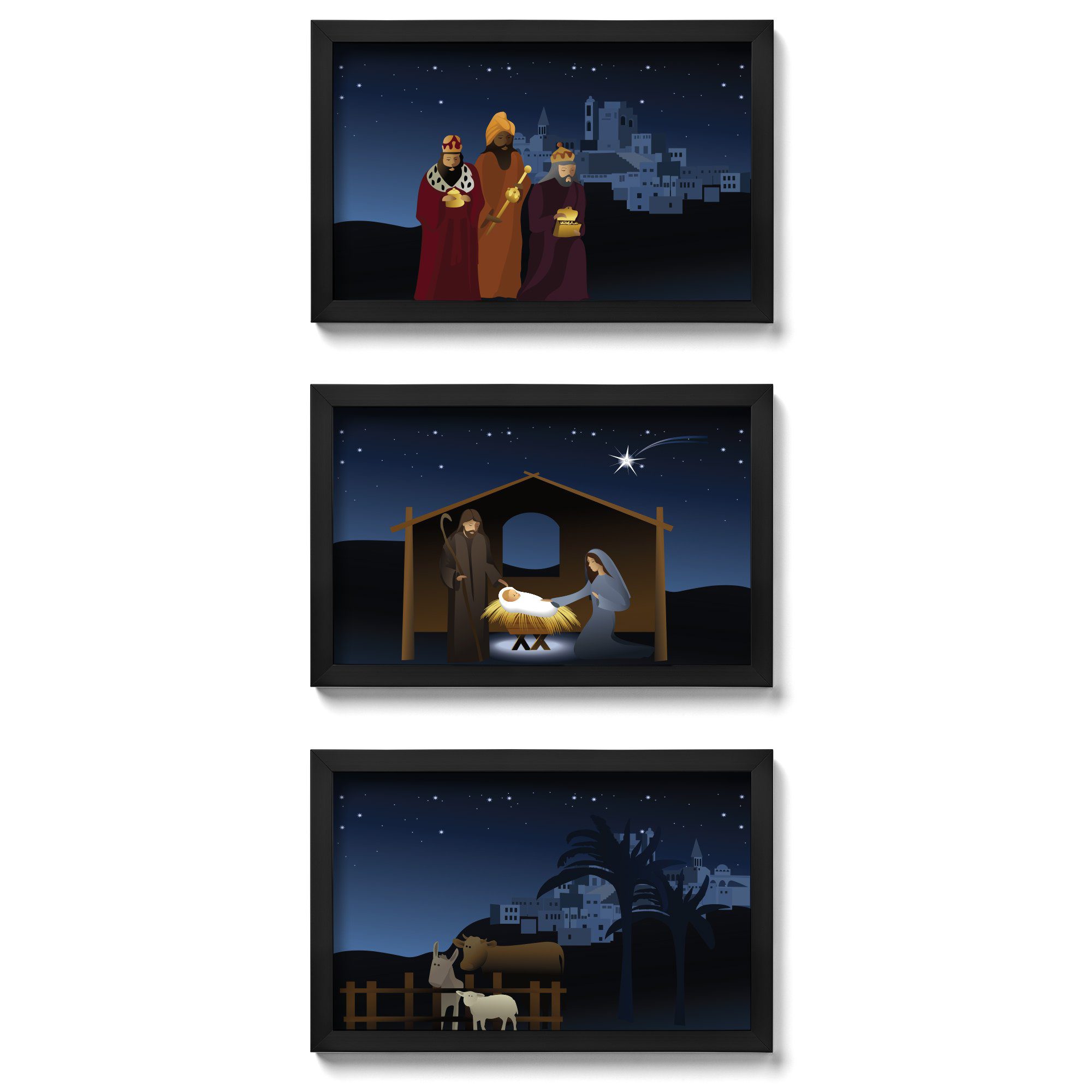 Placa Natal Reis Magos 2