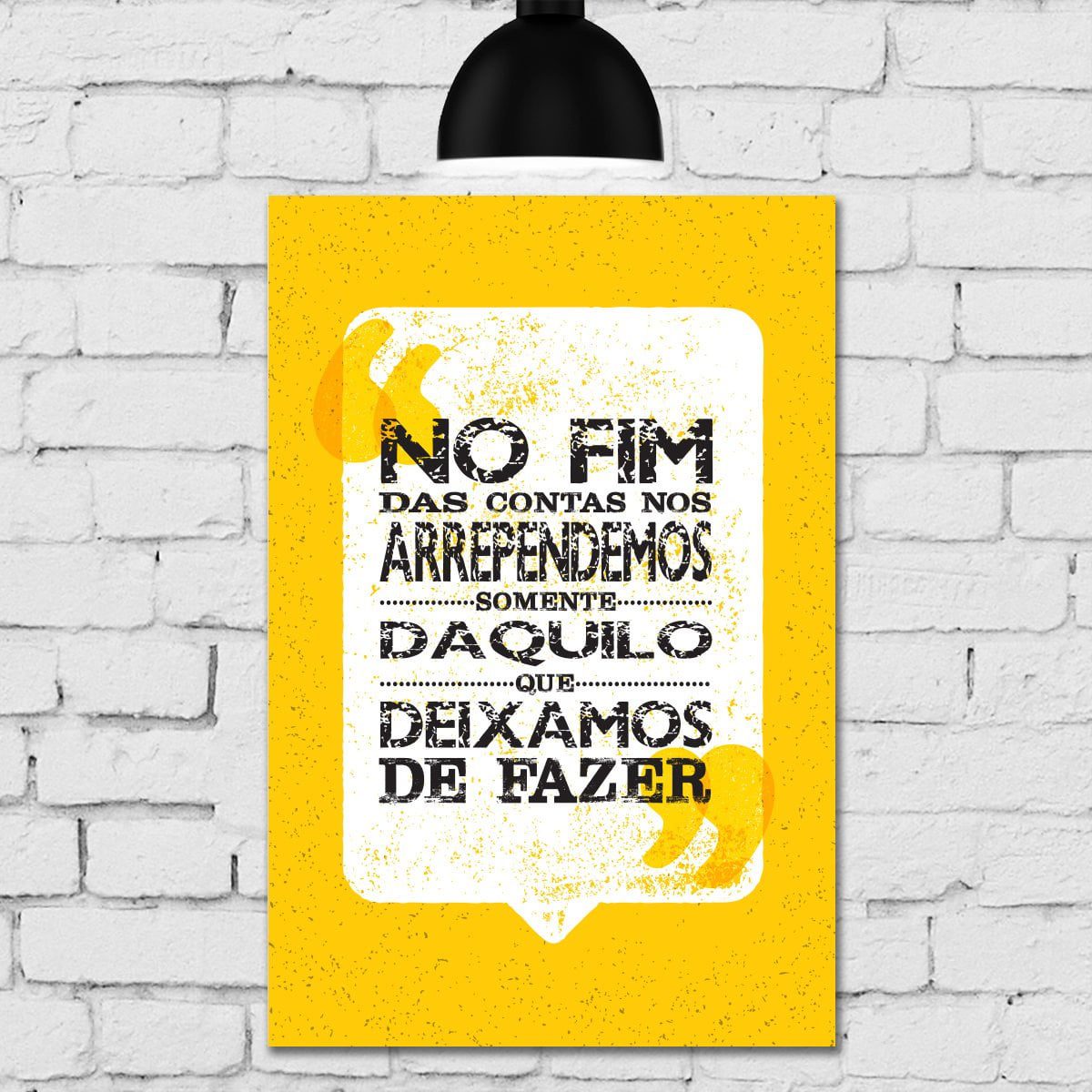 Placa Decorativa MDF Vintage No Fim das Contas