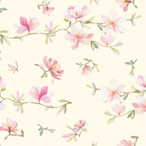 Papel de Parede Adesivo Cerejeira Rosa