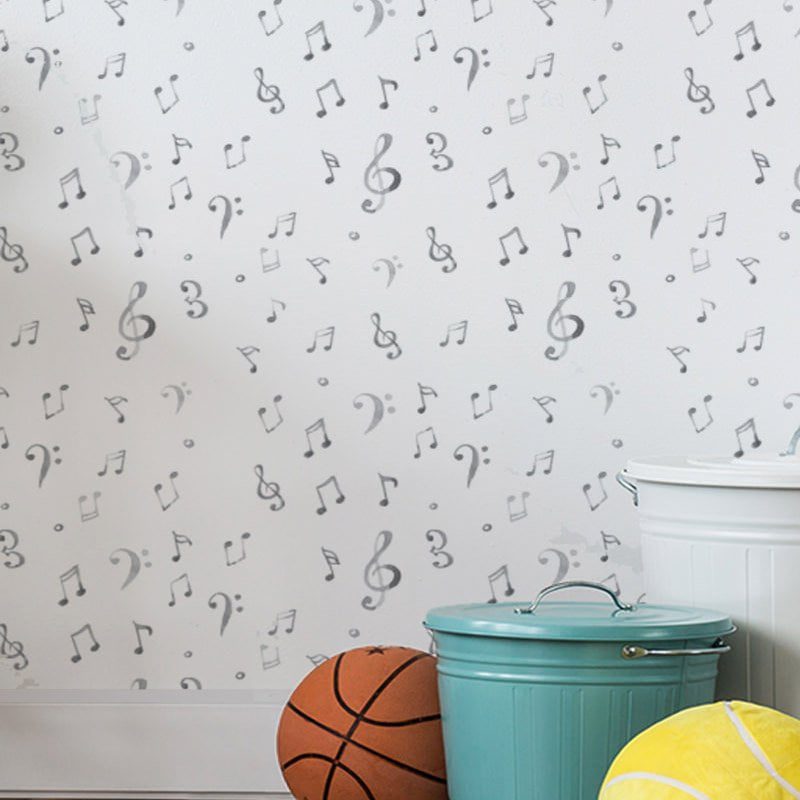 Papel de Parede Adesivo Musical