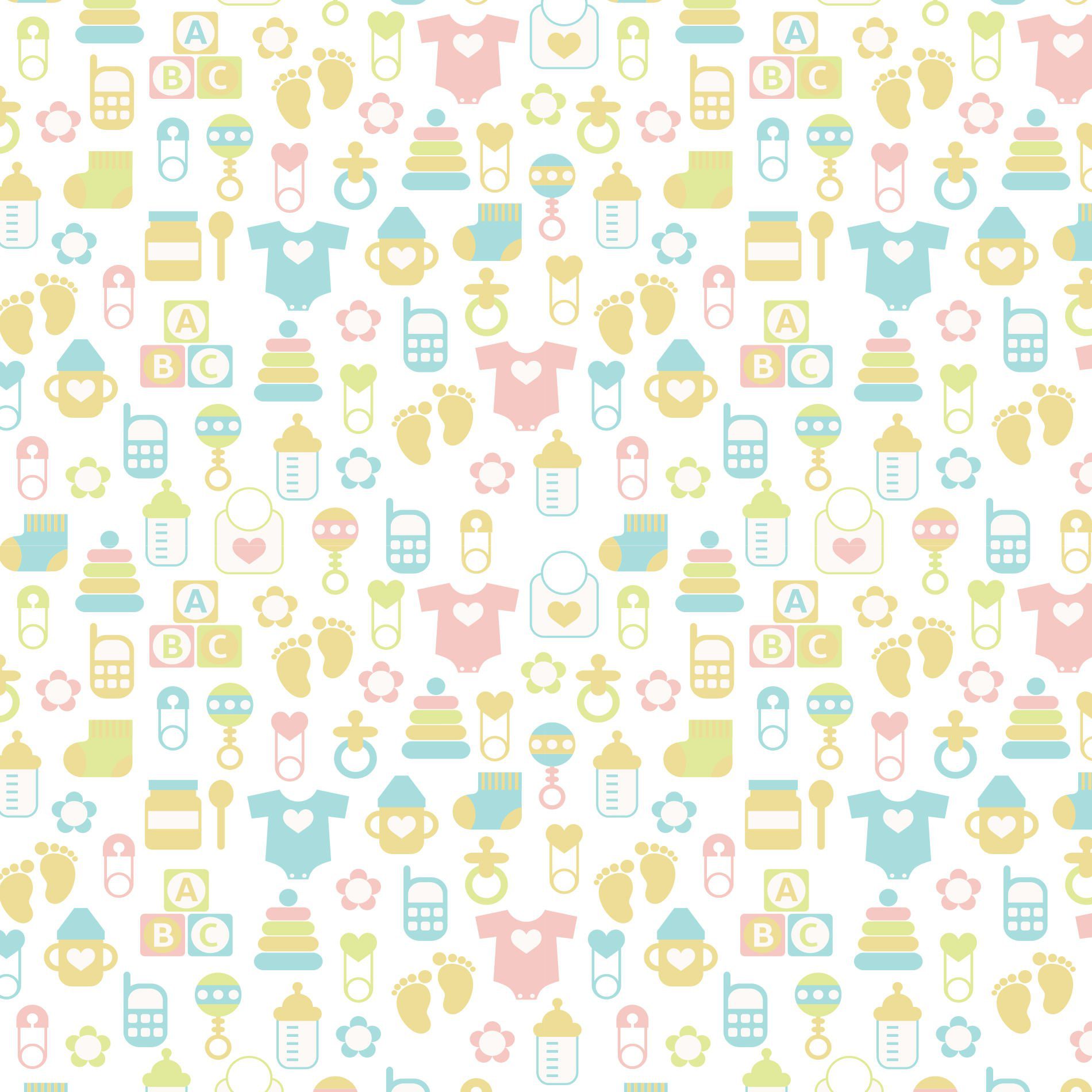 Papel de Parede Infantil Texturizado Baby