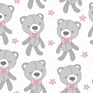 Papel de Parede Ursinhos Infantil