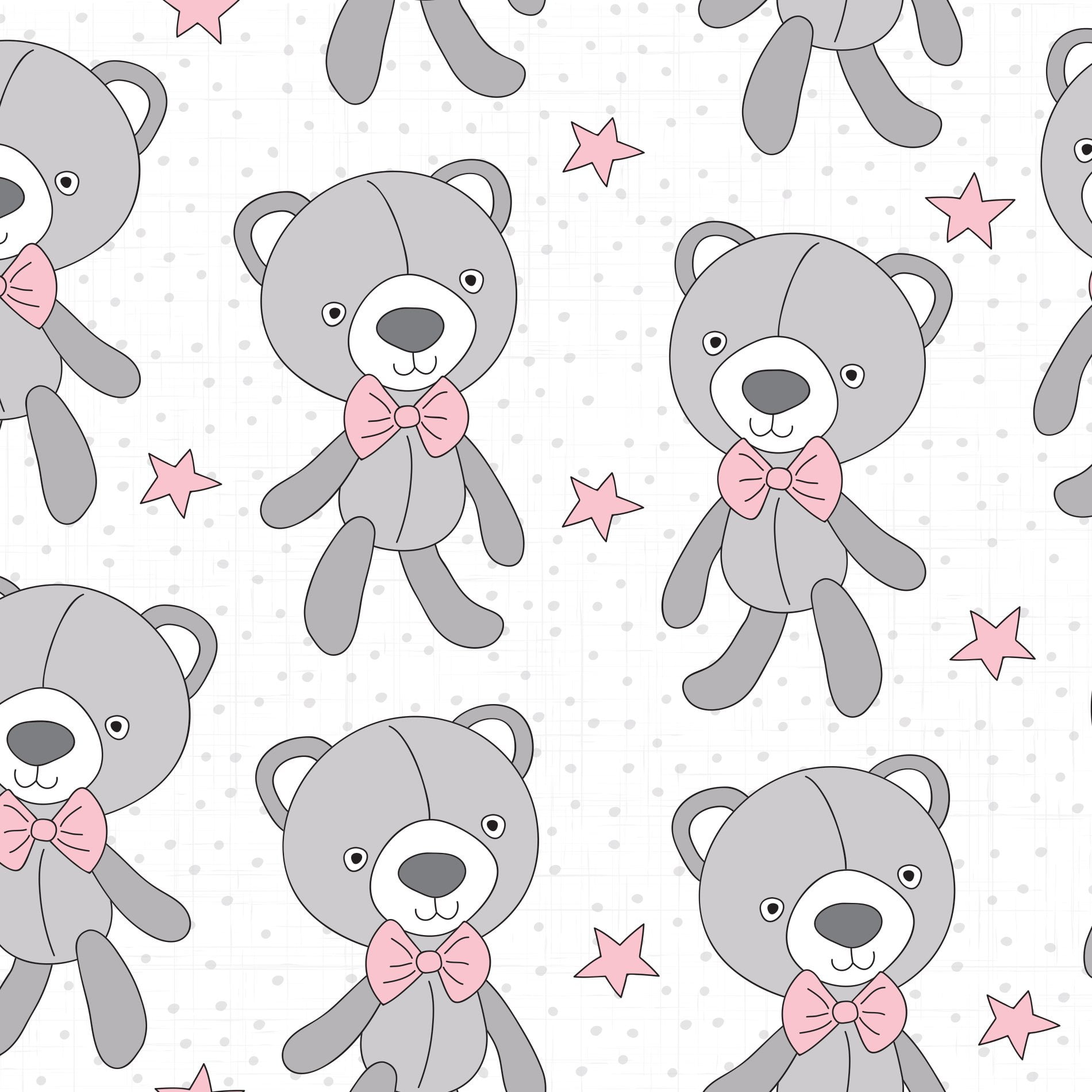 Papel de Parede Ursinhos Infantil