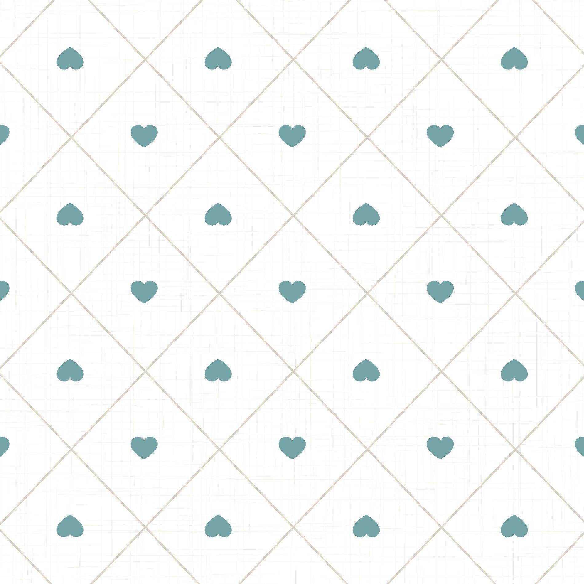 Papel de Parede Infantil Coração