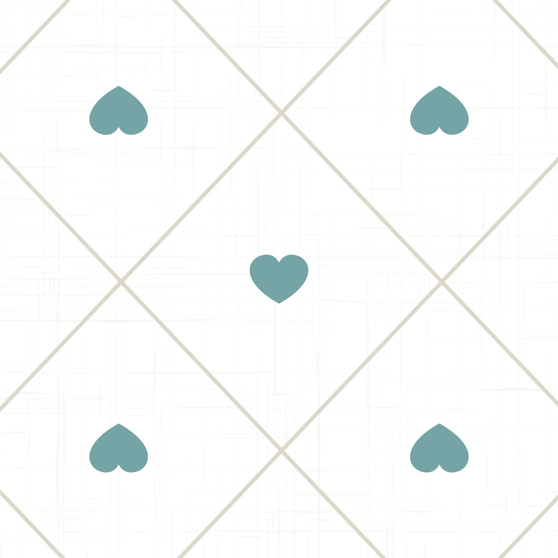 Papel de Parede Infantil Coração