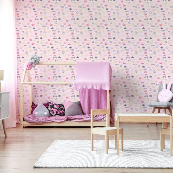 Papel de parede para quarto feminino