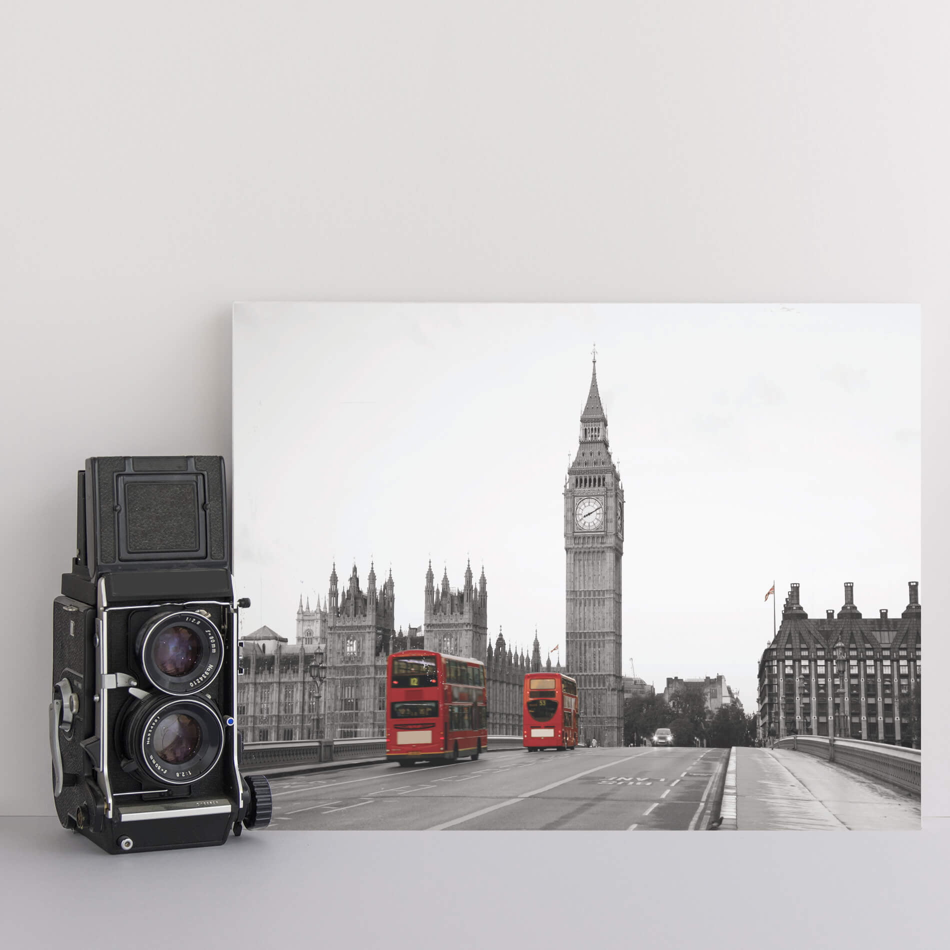 Placa Decorativa MDF Foto Londres Big Ben