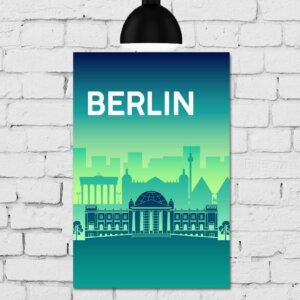 Placa Decorativa MDF Berlin