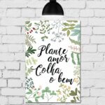 Placa Decorativa MDF Plante Amor