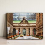 Placa Decorativa Foto New York Grand Central 20x30cm