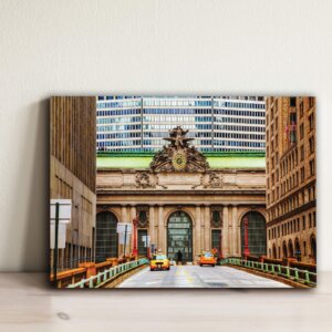 Placa Decorativa Foto New York Grand Central