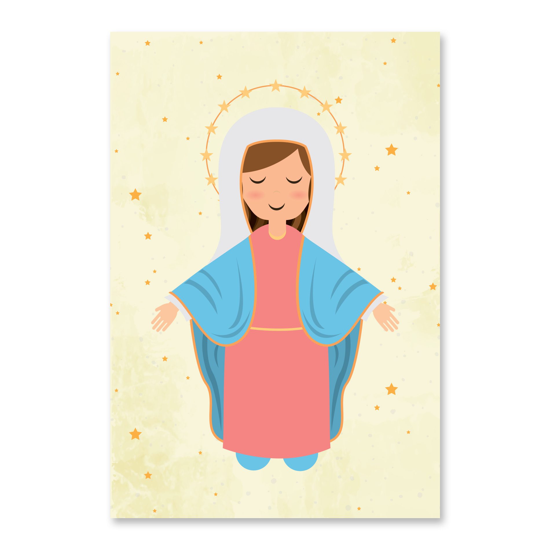 Placa Decorativa MDF Nossa Senhora da Assunção