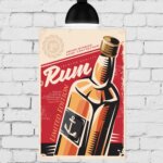 Placa Decorativa MDF Rum 30x40