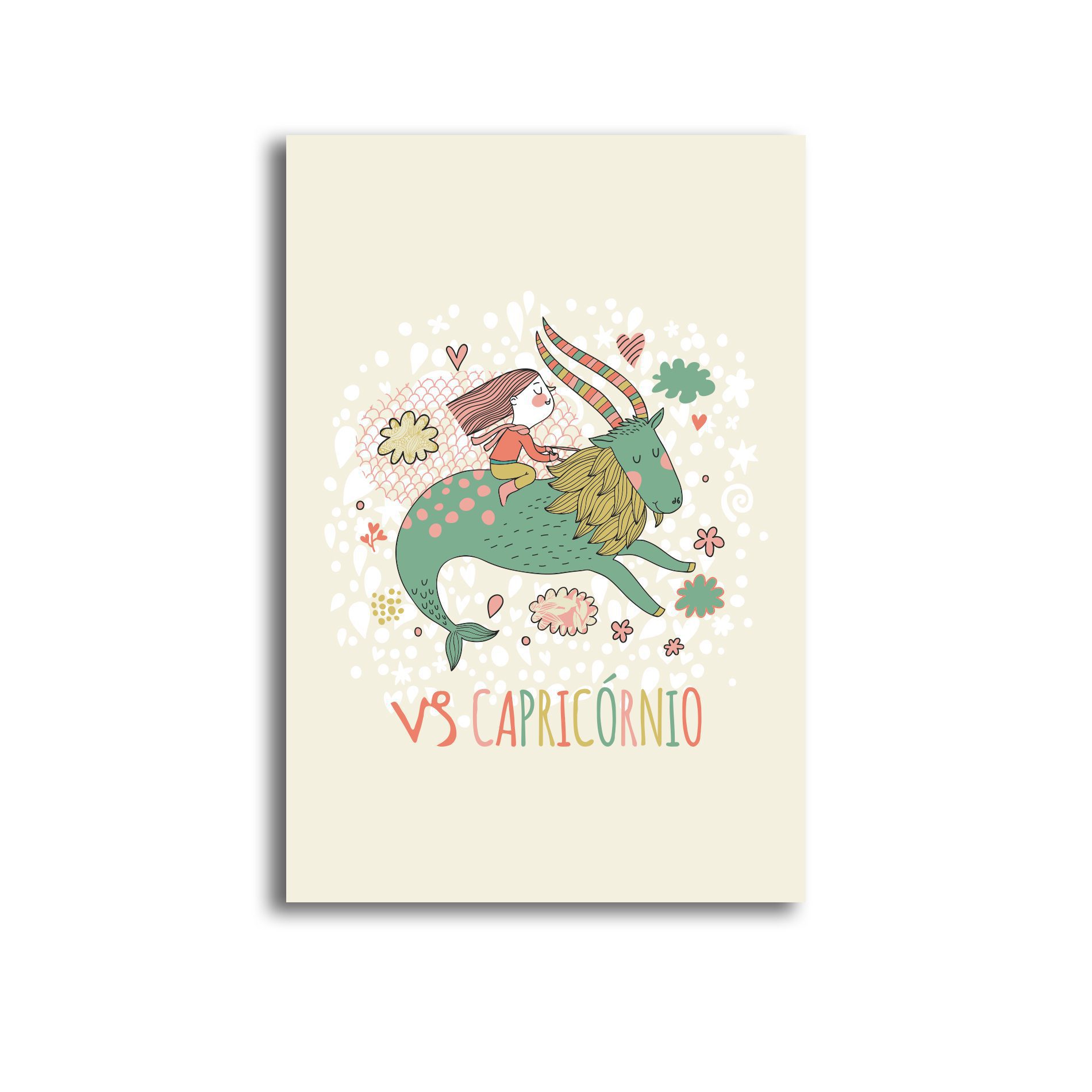 Placa Decorativa Signo Capricórnio