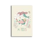Placa Decorativa Signo Peixes 30x40cm