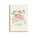 Placa Decorativa Signo Touro 30x40cm