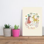 Placa Decorativa Signo Virgem 20x30cm