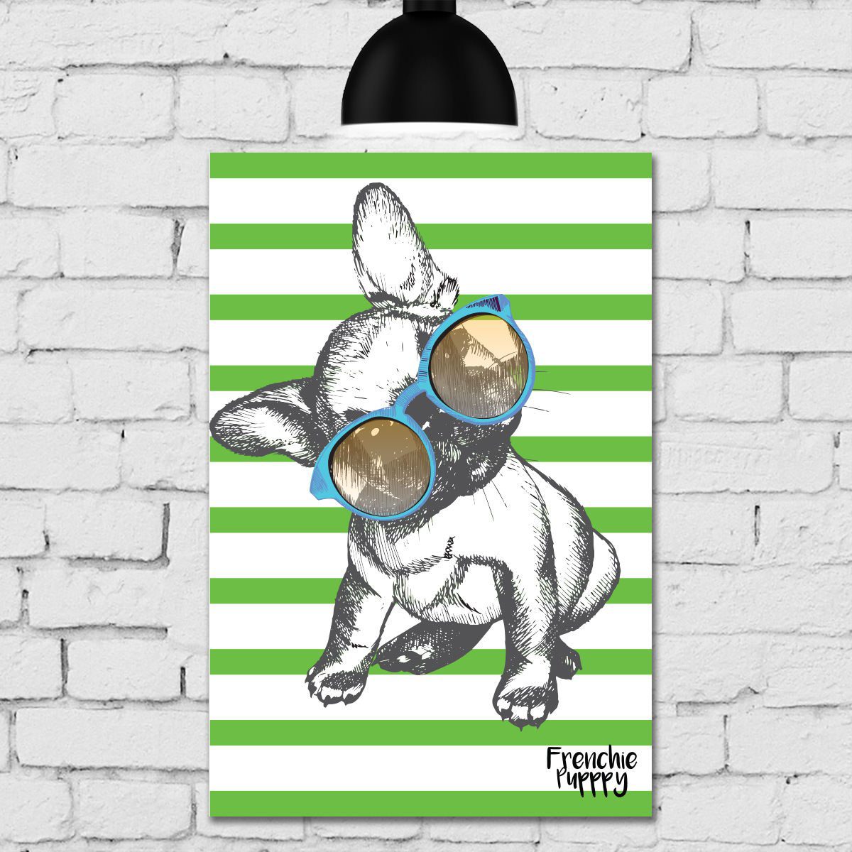 Kit Placa Decorativa MDF Cachorros 4unidades