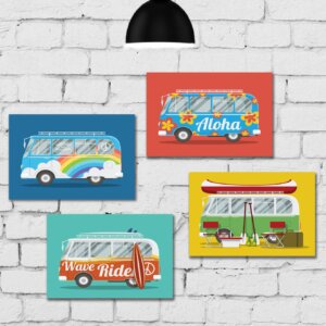 Kit Placa Decorativa MDF Kombi