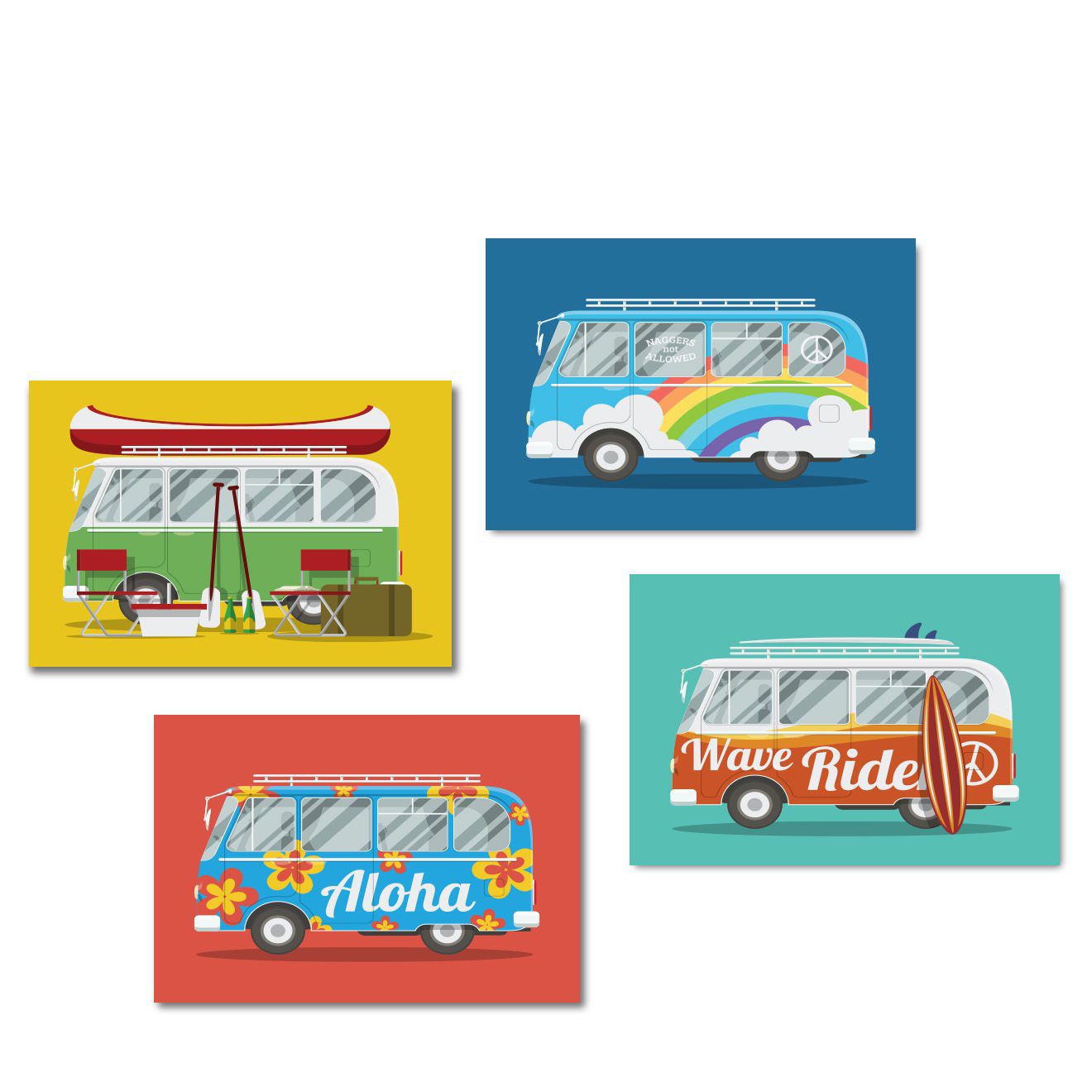 Kit Placa Decorativa MDF Kombi