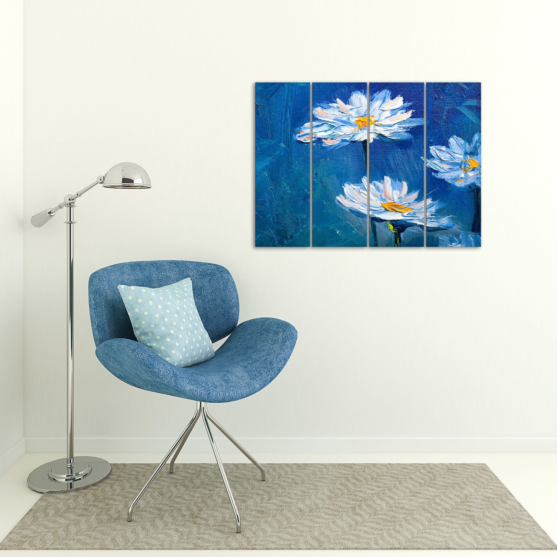 Placa Painel Decorativa em MDF Foto Margarida