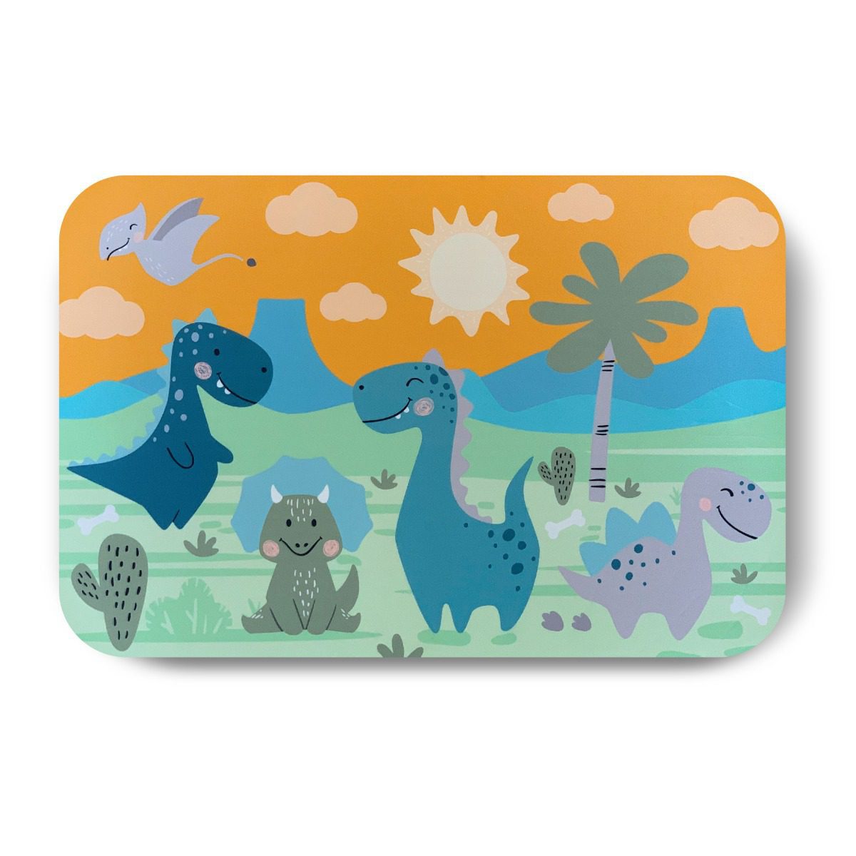 Tapete Infantil Dinossauro Jurassic Baby 40x60cm