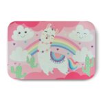 Tapete para Quarto Infantil Lhama Unicórnio 40x60cm