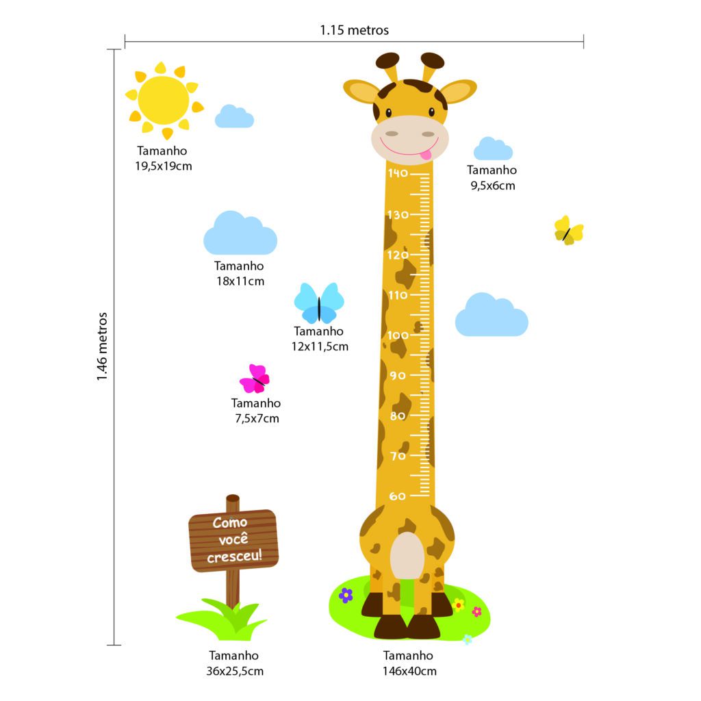 Adesivo de Parede Infantil