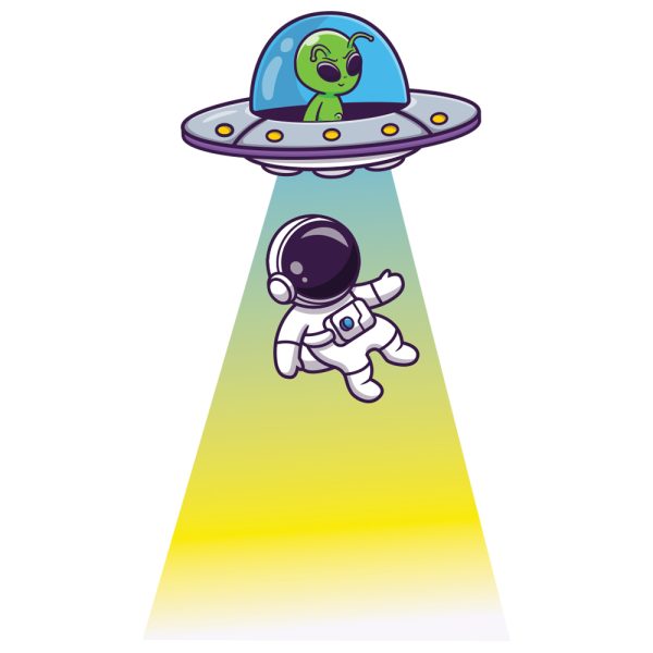 Adesivo de Parede Infantil Astronauta Nave Gancho Organizador - Imagem 3