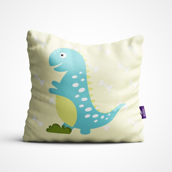 Almofada Dinossauro Baby Kit com 4un 35x35cm - Imagem 4