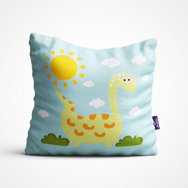 Almofada Dinossauro Baby Kit com 4un 35x35cm - Imagem 5