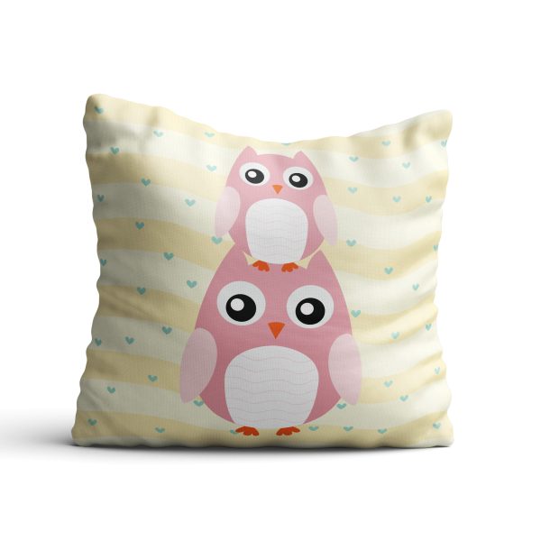 Kit de Almofadas Infantis Coruja Baby 35x35cm 4un - Imagem 4
