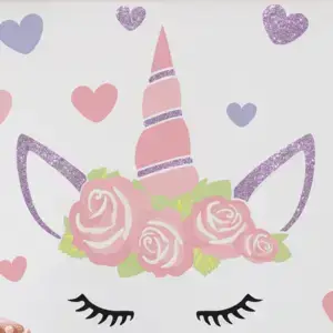 Adesivo de Parede com Glitter