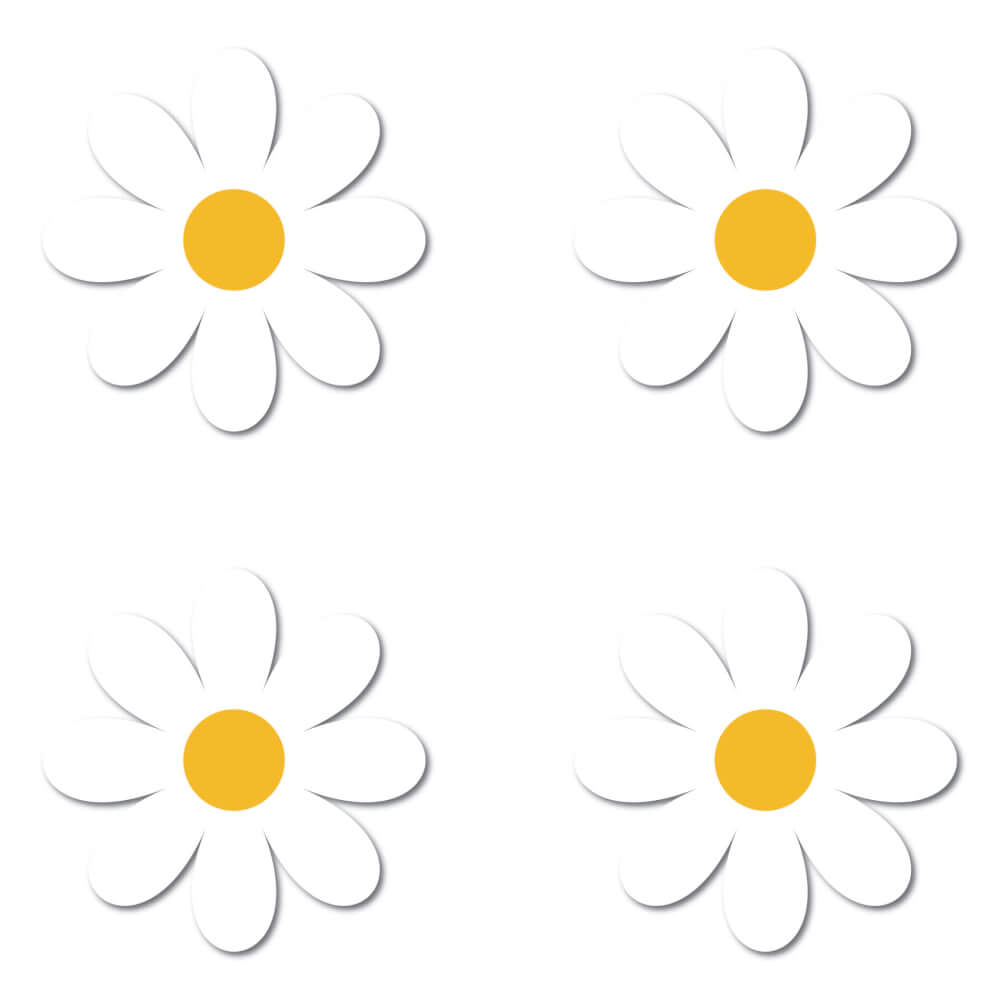 Adesivo de Parede Infantil Jardim de Margaridas - Imagem 2